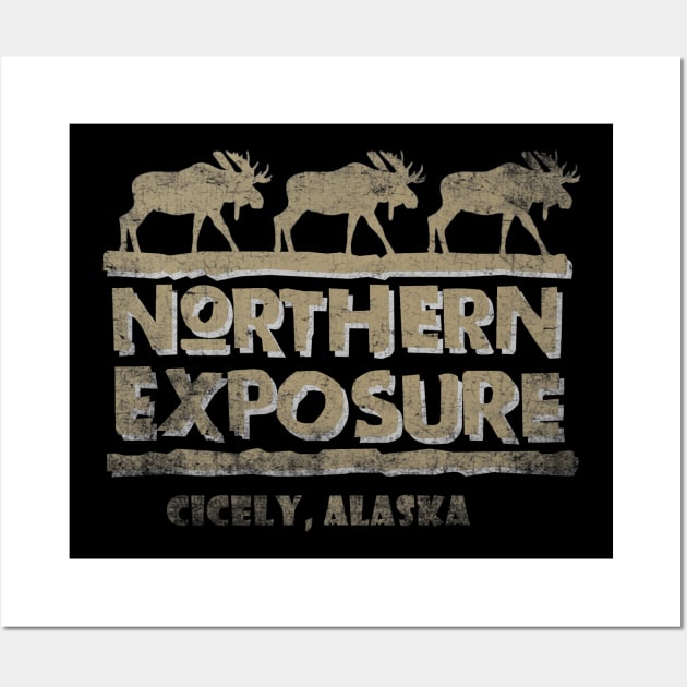 Northern-Exposure-Cicely-Alaska Wall Art by himmih chromatic art